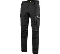 Diadora Utility Tech Performance, pantalon cargo de travail unis S Noir Noir