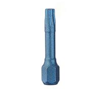 DIAGER - 5 Embouts Vissage Torx n°15 - Impact BlueShock 30mm - Durée de Vie 12x Supérieure à la Normale - Spécial Visseuse à Choc et Visseuse de Forte Puissance