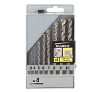 Diager, Coffret 8 Forets Flash Ø3-4-5-6-7-8-9-10
