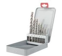 Coffret de 7 forets béton 208D, queue cylindrique, de 4 à 12 mm DIAGER