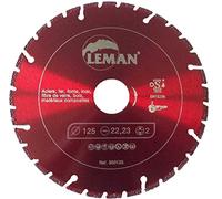 DIAMANT BRASE D.115X45X1.8X2.0 COUPE ACIERS - 950115 - LEMAN