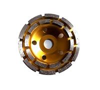 Diamant meule Assiette Disques abrasifs Ø 125 mm 22,23 mm trous 7 mm à dents double