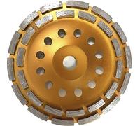 Diamant meule Assiette Disques abrasifs Ø 180 mm 22,23 mm trous 7 mm à dents double