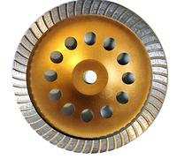 Diamant meule Assiette Disques abrasifs Ø 230 mm Trou 22,23 mm 7 mm à dents Turbo