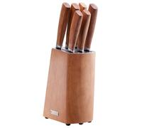 Diamant Sabatier Babiole set de couteaux | Bloc en bois d'acacia | 6 pièces