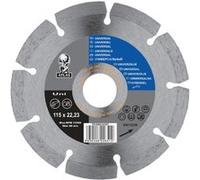 Disque diamant Atlas matériaux de construction Ø 115 x 22,23 mm - Nombre de segment 9