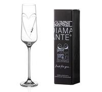 DIAMANTE Just for You 1122.411.00 Flûte à champagne en cristal avec cristaux Swarovski et boîte cadeau