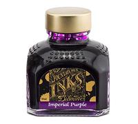 Diamine Bouteilles d'encre - Choisissez la couleur et la taille du flacon 80 ml/250 ml/500 ml, parfaites pour les artistes, les écrivains, les écoles, les grands lieux de travail (80 ml, violet