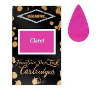 Diamine Claret Stylo plume cartouches d'encre
