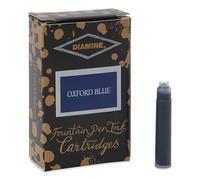 Diamine Flacon Stylo plume Cartouches d'encre (lot de 18) - Oxford Bleu