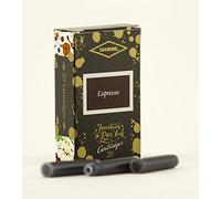 Diamine - Standard Cartouches d'encre, Espresso, 20 cartouches