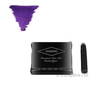 Diamine - Standard Cartouches d'encre, Imperial Purple 6 cartouches