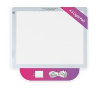 DIAMOND ART CLUB Tablette lumineuse A3 LED USB pour peinture diamant et loisirs créatifs, outils et accessoires d'art diamant, 42,2 x 34,3 cm