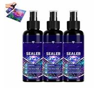 Diamond Art Scellant de peinture en spray de 100 ml à séchage rapide pour art diamant, revêtement protecteur transparent pour sécuriser les perceuses, garder DiamondArt fixe et brillant pour les