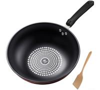 Diamond Non-Stick Wok Pan 30cm Induction Compatible(A-32CM) | Advanced diamond coating, effortless cooking, easy cleanup, 30cm size, German non- tech