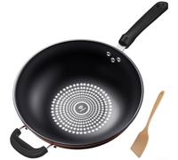Diamond Non-Stick Wok Pan 30cm Induction Compatible(A-34CM) | Advanced diamond coating, effortless cooking, easy cleanup, 30cm size, German non- tech
