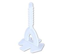 DIAMWOOD - 100 Croisillons Autonivelants à Visser 2 mm HI-FIX pour Carrelage et Faïence de 2 à 20 mm - Système de Nivellement Précis pour Pose de Carreaux