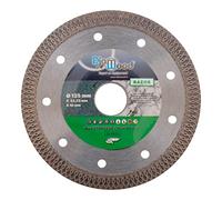 DIAMWOOD - Disque Diamant 125 mm RAZOR - Coupe Grès Cérame, Granite, Marbre, Carrelage, Céramique - Alésage 22,23 mm - Meuleuse Disqueuse - Découpe Nette