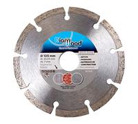 DIAMWOOD EXPERT EN EQUIPEMENT - Disque diamant 125 x Al. 22,23 x Ht. 7 mm béton, parpaings, matériaux de construction - BUILDER