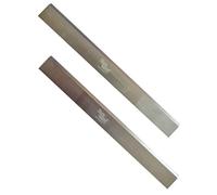 DIAMWOOD - Jeu 2 fers dégauchisseuse/raboteuse - 260 × 25 × 3 mm - Acier HSS - Bois tendre et exotique