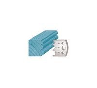 Diamwood Platinum - Jeu de 2 fers profilés Ht. 40 x 4 mm triple tourillons M90 pour porte-outils de toupie - Diamwood Platinum