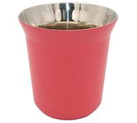 Diano Tasse isotherme en acier inoxydable, petite tasse à expresso métel, double paroi isolée thermiquement, tasse à café capsule 160 ml fuchsia