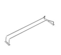 Dianoo Sous Cabinet Stemware Rack Support Support Verre à Vin Cadre Suspendu En Acier Inoxydable 15.8 Pouces 1 Rangée