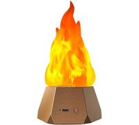 Dianzan Lampe Torche LED Effet Flamme, Lampe Torche De Table Extérieure avec Flamme Vacillante, Lampe Décorative LED Étanche À Effet Flamme pour Salon