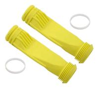 Diaphragme pour nettoyeur de piscine - PZCC - Zodiac Baracuda G3/G4, Alpha 2/3, Zoom - Longue durée - Jaune - Lot 2