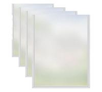 Diboniur Film Occultant Fenêtre,Film Fenêtre Anti Regard sans Adhésif,Film Opaque Fenetre Protection De La Vie Privée, 44.5 * 200cm (Lot de 4)