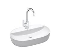 Dice mitigeur lavabo à levier tactile, taille L + Vasque à poser Swiss Aqua Technologies 60x40x12,5 cm (BA2-G1018710000-01)