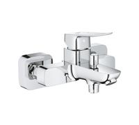 Dice mitigeur monocommande bain/douche mural à levier 150 mm, sans ensemble de douche, chrome brillant (1018720000)