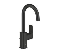 Dice mitigeur monocommande de lavabo 1/2" à levier tactile, taille L, noir mat (1018712430)