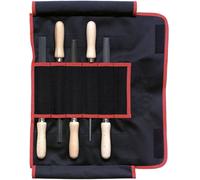 Dick 13092020H Jeu de limes/râpes, 2 limes, 5 pièces, différentes formes Longueur 200 mm 1 set