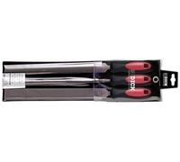 Dick 1310250-2K SET de limes Hieb 1 avec poignée 2 composants, 3 pièces Longueur 250 mm 1 set