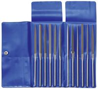 Dick 21001420 Jeu de limes à aiguille 140/2, sac plastique 12-tl Longueur 140 mm 1 set