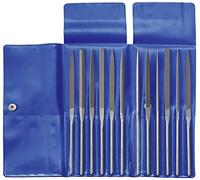 Dick 21002020 Jeu de limes à aiguille 200/2, 12-tl, sac plastique Longueur 200 mm 1 set