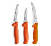 DICK 82556200 Set de couteaux en acier CMV haute performance, Orange