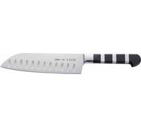 Dick Santoku Küchenmesser 1905 Messer Klinge 18 cm, keilf?rmiger Kullenschliff