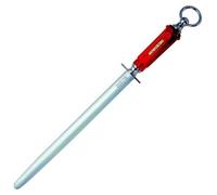 Dick Fusil à aiguiser DL335 Dickoron Tige de meulage ovale 30 cm Rouge