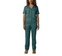 Dickies Combinaison de refroidissement à manches courtes pour femme, Vert Lincoln, Small