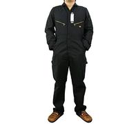 Dickies - - Combinaison des hommes manches longues en sergé, Small x Regular, Black