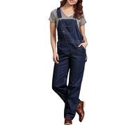 Dickies, Femme, SALOPETTE DROITE DÉCONTRACTÉE, INDIGO FONCÉ, XL