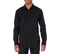 Dickies Flex Ripstop Long Sleeve Shirt Chemise à Bouton Bas, Noir, M Homme