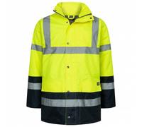 Dickies hochsichtbarer Hommes Parka de travail réfléchissante SA7004YLN M