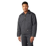 Dickies Insulated Eisenhower Front-Zip Jacket Veste, Gris (Gris), M Homme