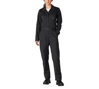 Dickies Long Sleeve Cotton Twill Coverall Combinaisons Utilitaires de Travail, Noir, S Femme