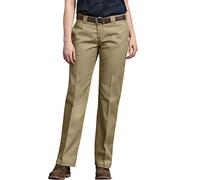 dickies Pantalon de Travail Original pour Femme avec résistance aux Rides et aux Taches, r-10 Kaki, 48