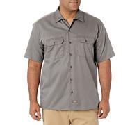 Dickies Short Sleeve, Blouse de Travail Homme, Gris (Silver), Large