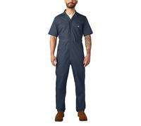 Dickies Short Sleeve Coveralls Combinaison à Manches Courtes, Bleu Marine foncé, 4XL Hommes